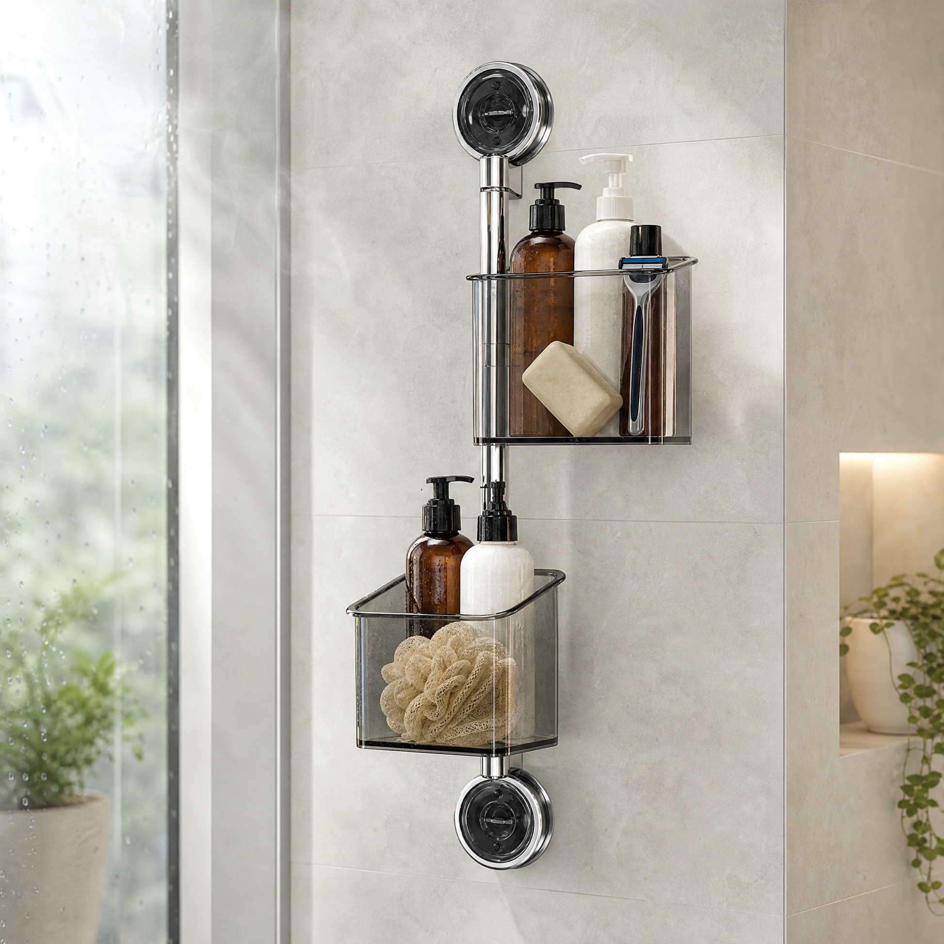Dusche - gefüllt (2 Boxen)