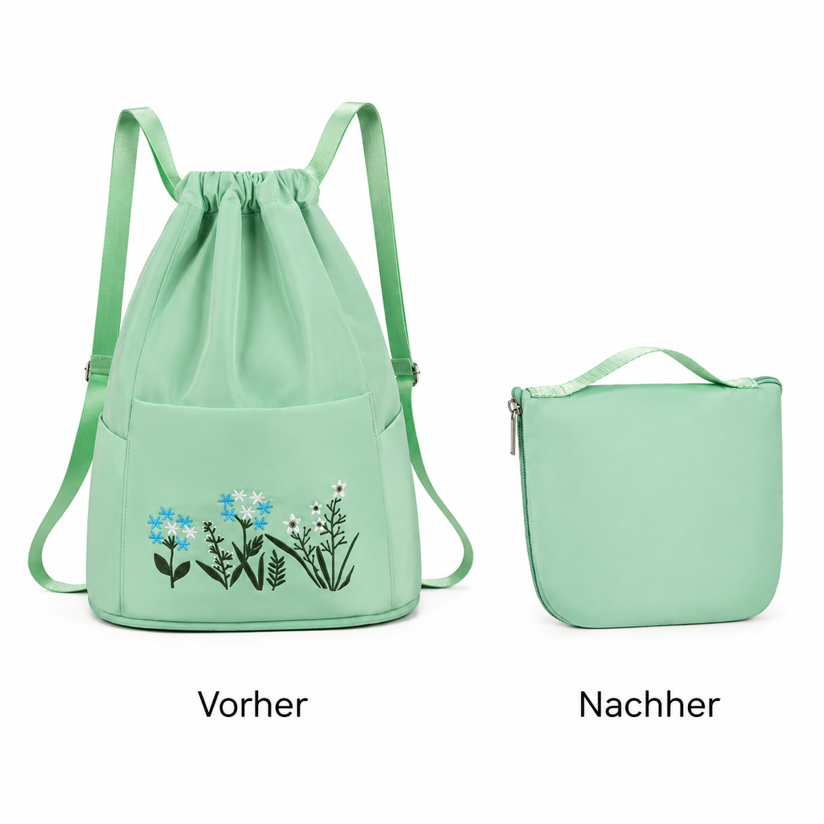PocketPack™ | Päckchen rein, Rucksack raus