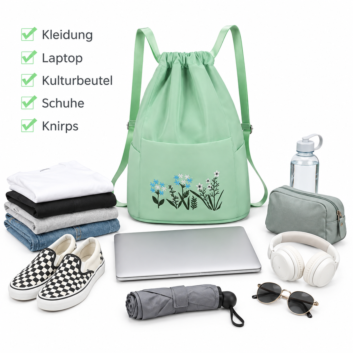 PocketPack™ | Päckchen rein, Rucksack raus