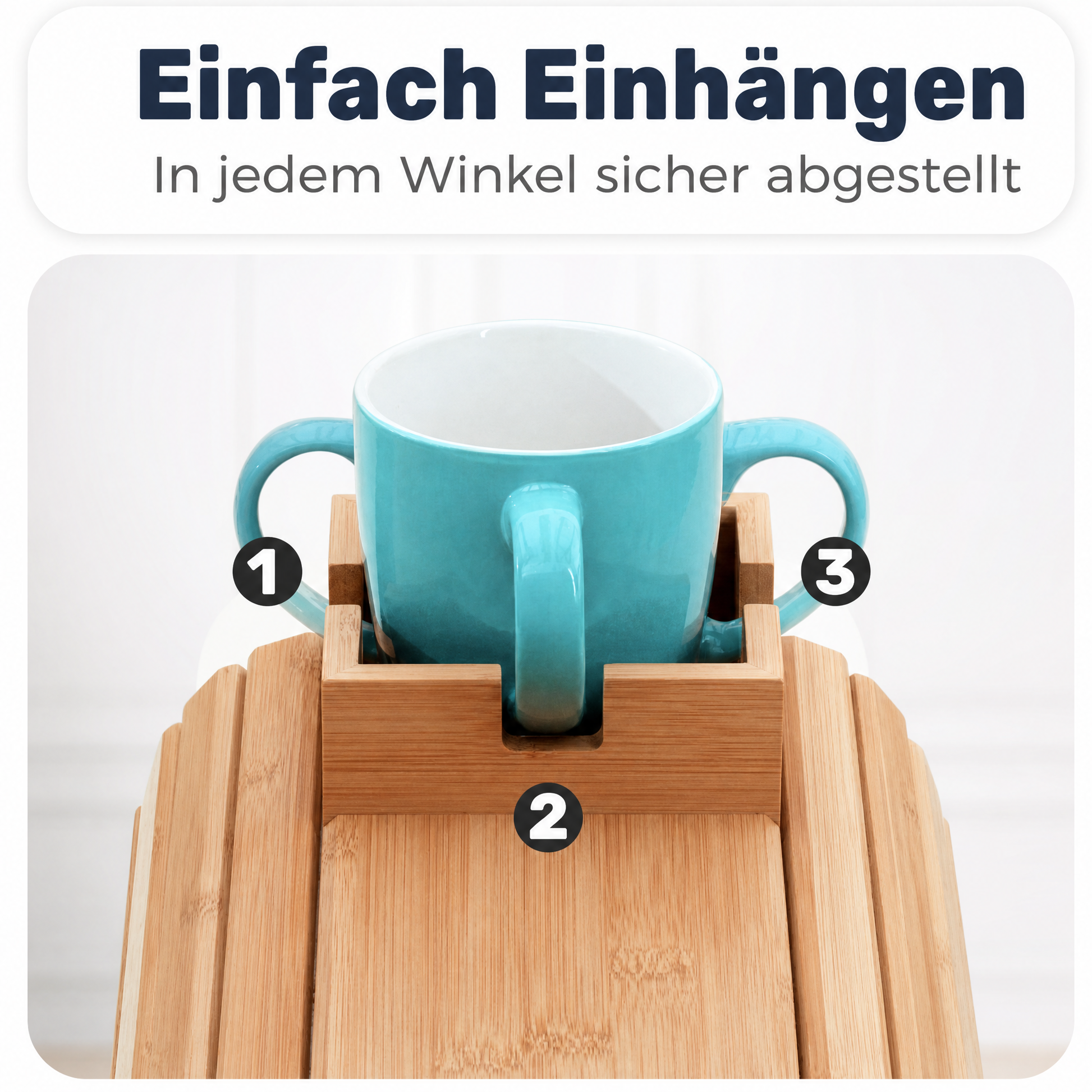 Infografik Tassenhalter