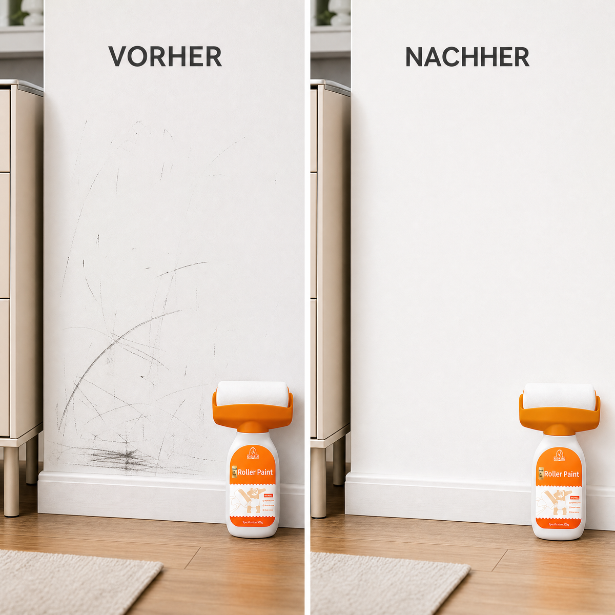 Vorher Nachher Schramme