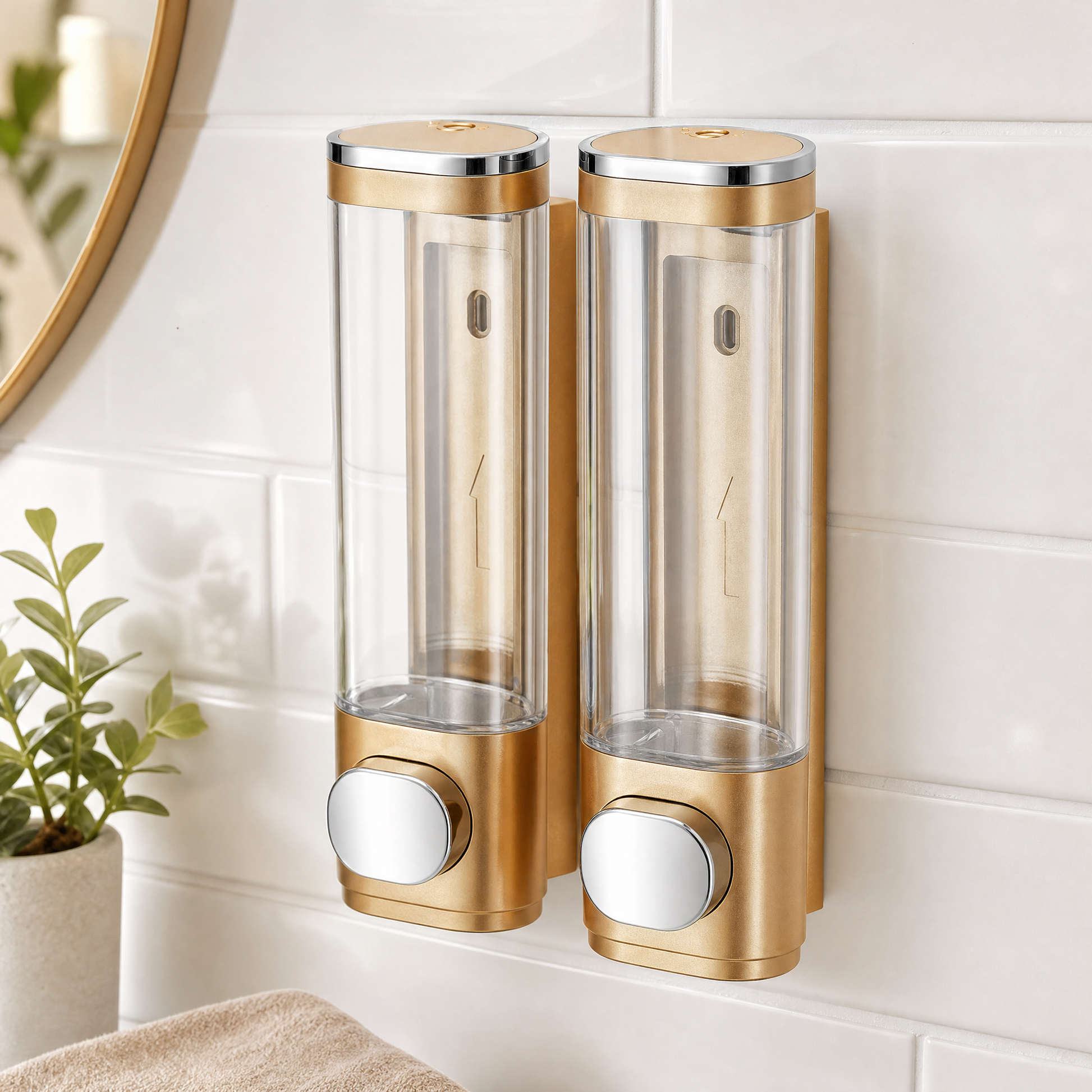 Gold Transparent - Doppelpack Variante 2