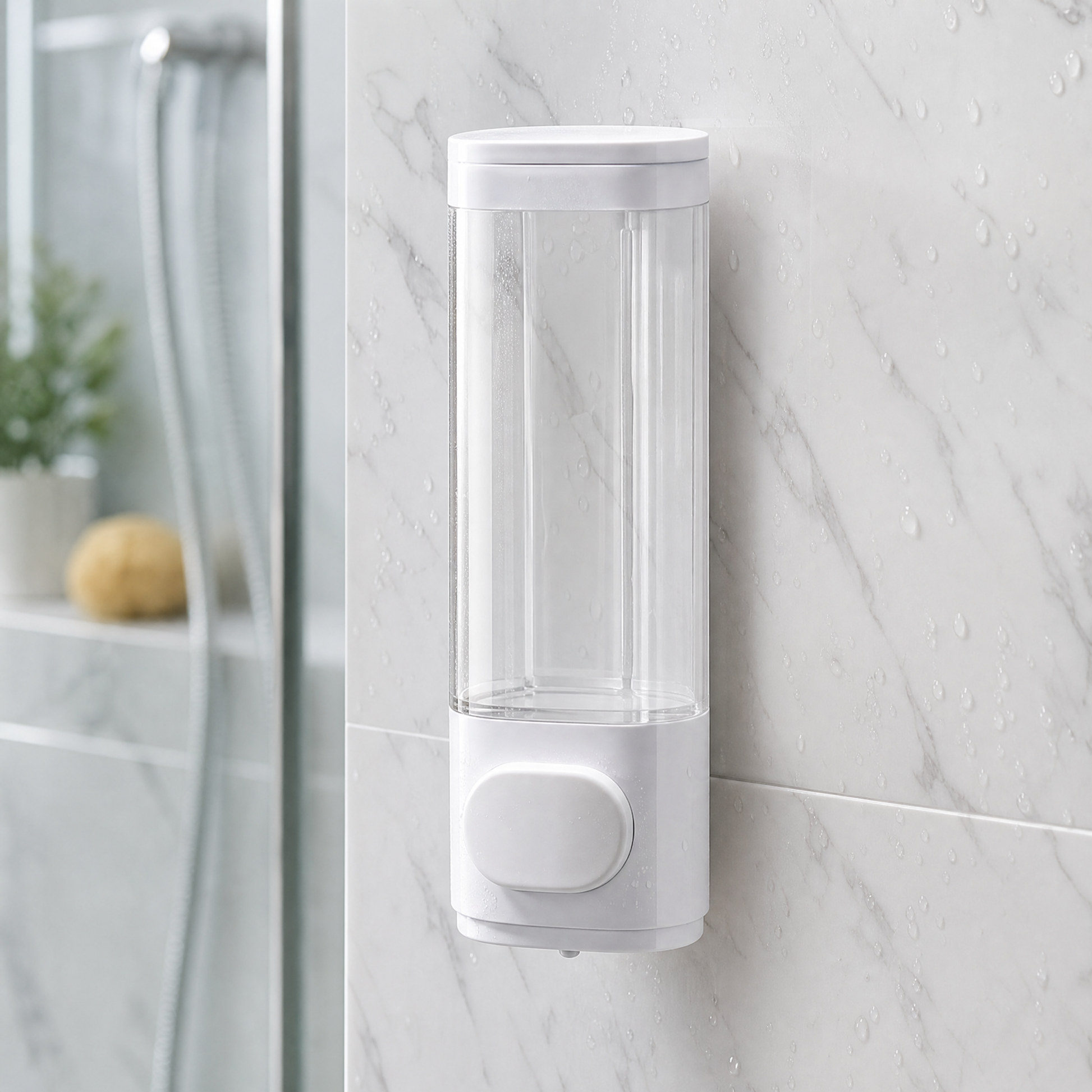 Weiss Transparent - Einzelspender Variante 2